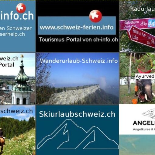 tourismus portale schweiz